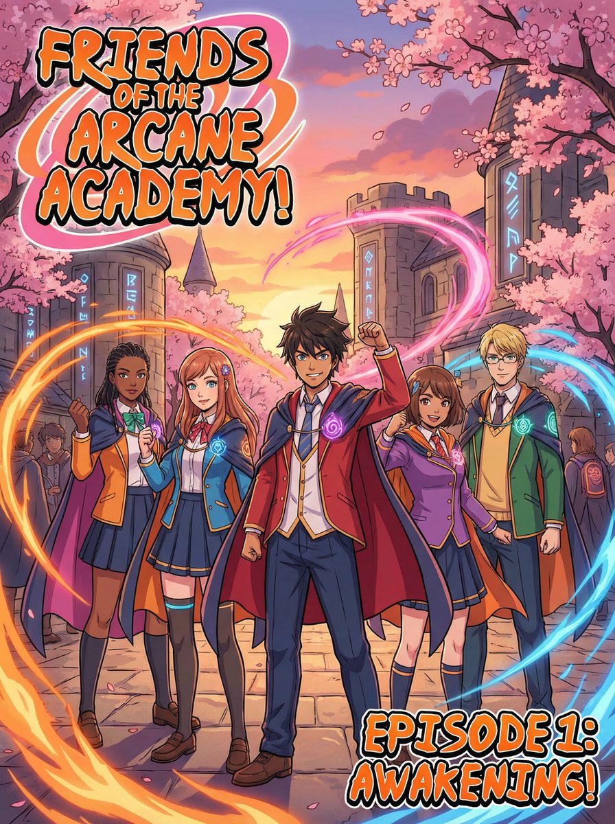 国产动漫-魔法学院